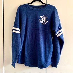 Rollins College Rugby Crewneck Sweatshirt Pullover